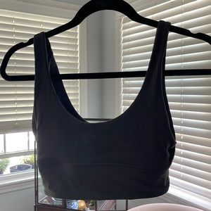 Lululemon, reversible align bra, A/B cup size 6, graphite grey&diamond dye